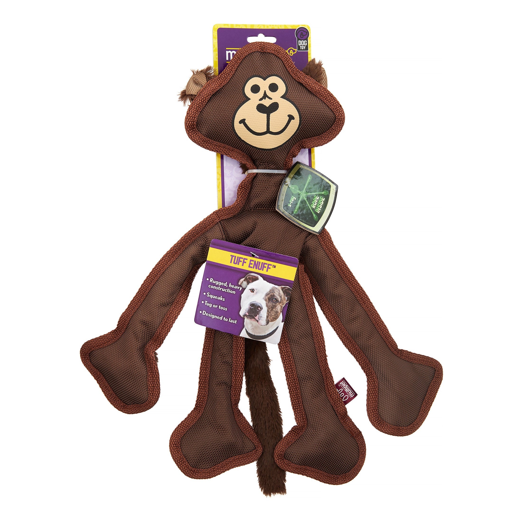 Multipet Tuff Enuff Monkey Hill Crest Canine Shop